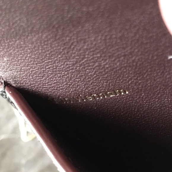 Coach Cat Playing With Yarn Leather Turnlock Card Case NWT - Picture 11 of 16